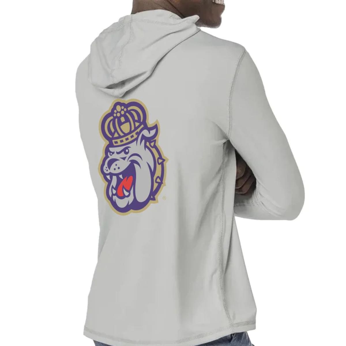 JMU SOLAR HOODED TEE - Long Sleeve Tee