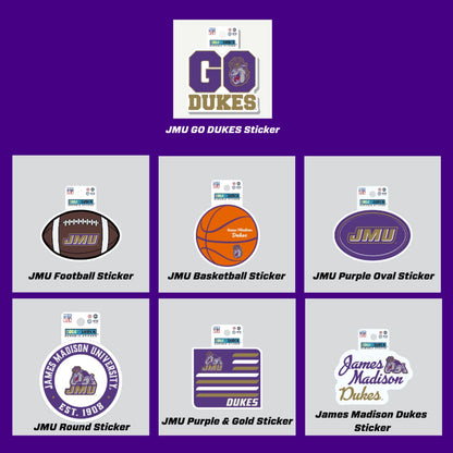 JMU Stickers Collection - Sticker