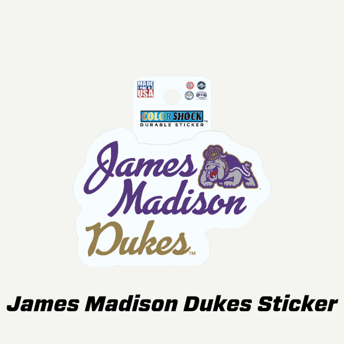 JMU Stickers Collection - Sticker