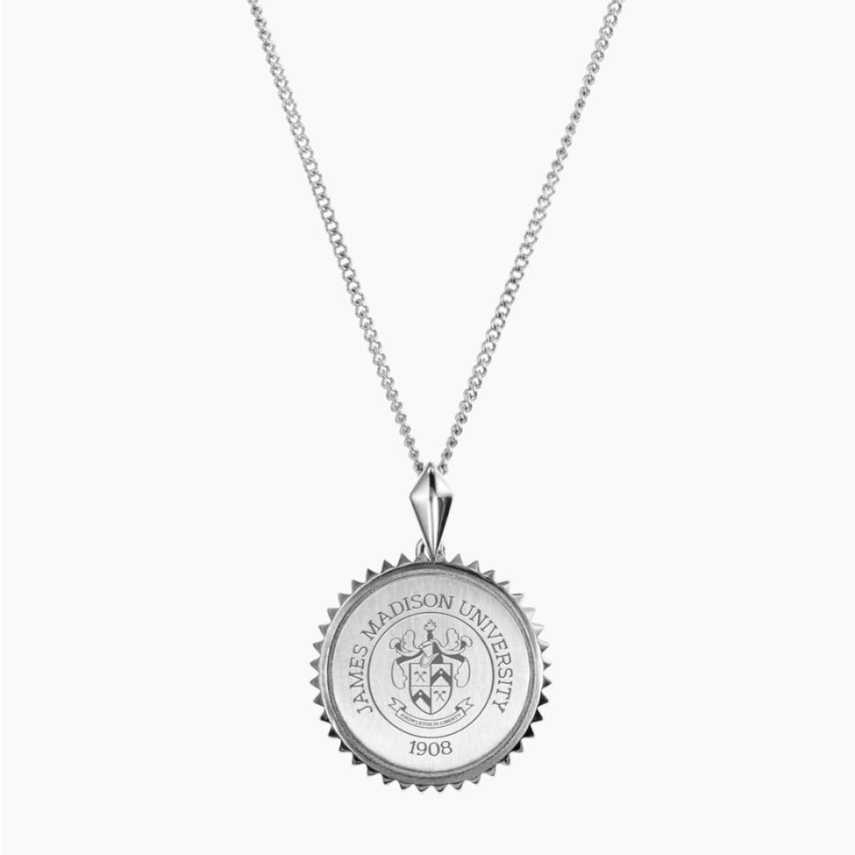 JMU Sunburst Necklace by Kyle Cavan - STERLING SILVER