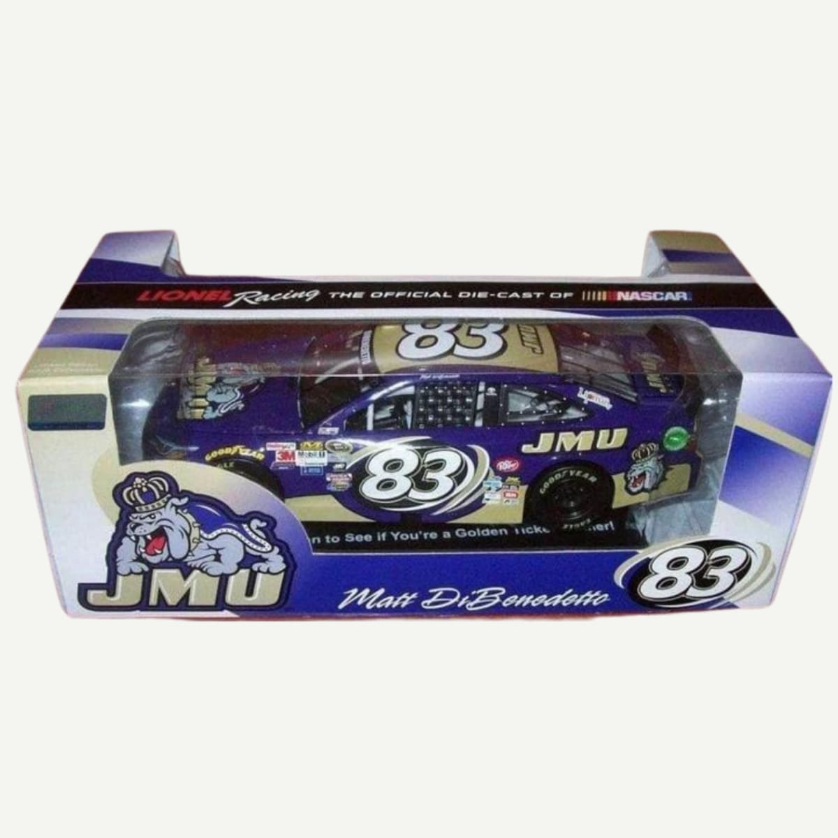 Matt DiBenedetto JMU Nascar Diecast 1:24 Model