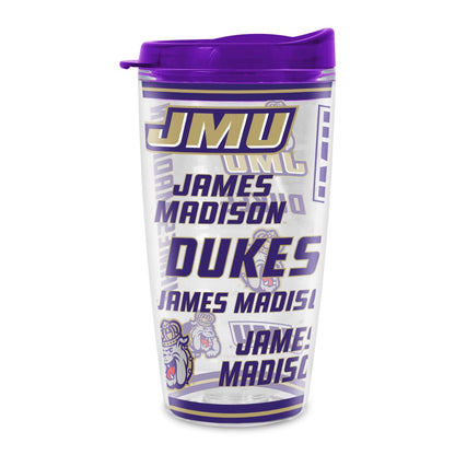 NCAA James Madison Dukes 16oz Tritan Tumbler