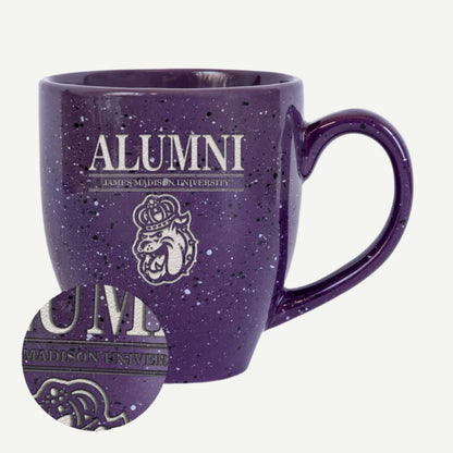 NCAA James Madison Dukes Alumni 16oz Engraved Ceramic Mug