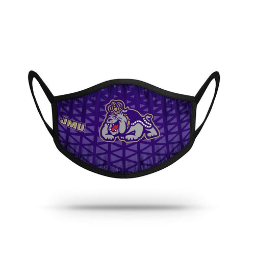 New and Improved JMU Dukes Logo Reusable Face Covering - IN STOCK