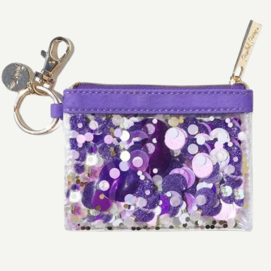 Spirit Squad Keychain Wallet- Purple Crush - IN STOCK