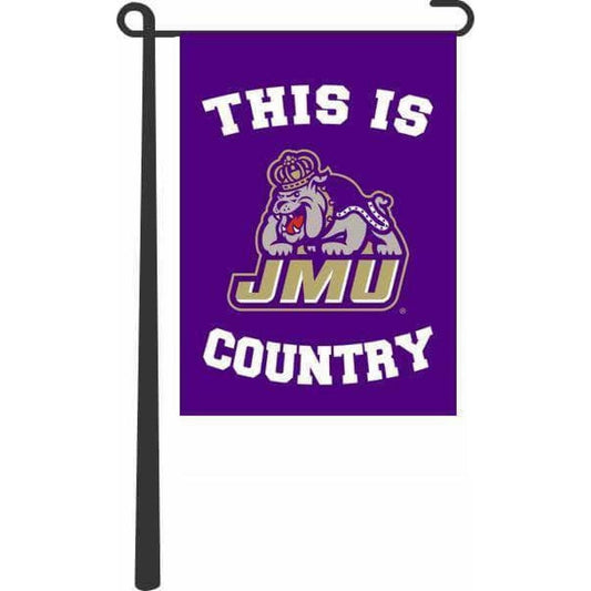 This is JMU Country Garden Flag - IN STOCK