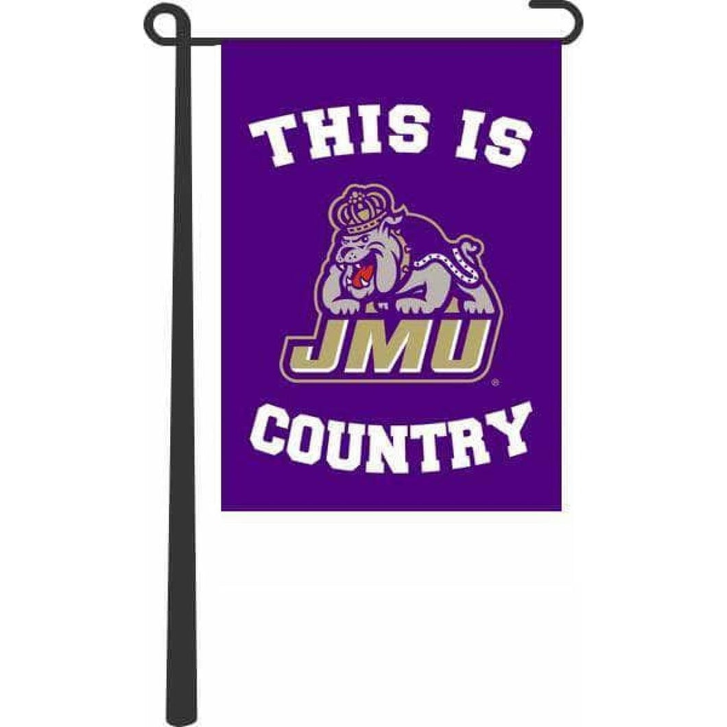 This is JMU Country Garden Flag - IN STOCK