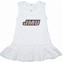 JMU Nation Dress 0-3 Mo. / White Infant/Toddler JMU Ruffled Tank Dress